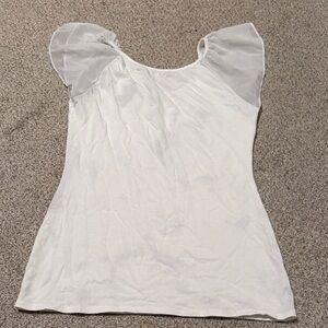 Elegant White Women's Top